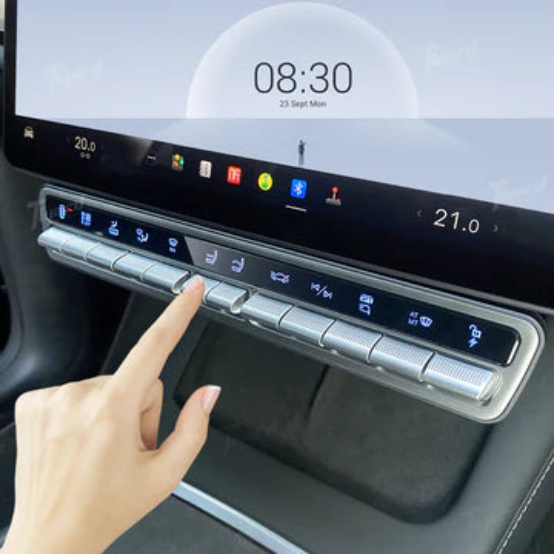 Tlyard Mittelkonsolen Multifunktionstasten für Tesla Model 3 / Y / Highland bei EV Motion Shop