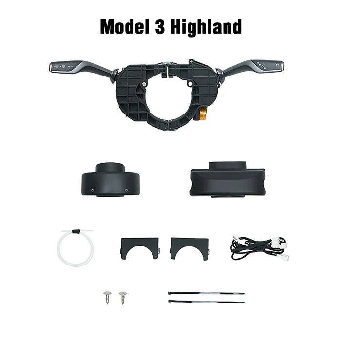 Tlyard Physikalische Blinker Wahlhebel für Tesla Model S / X / 3 (2024) Highland bei EV Motion Shop