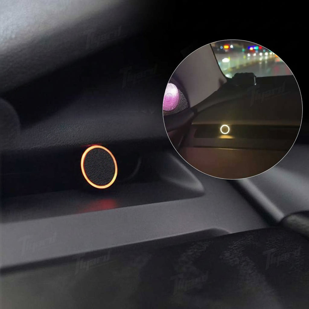 Tlyard Toter-Winkel-Assistent RGB LED Warner – Tesla Model 3 / Y bei EV Motion Shop