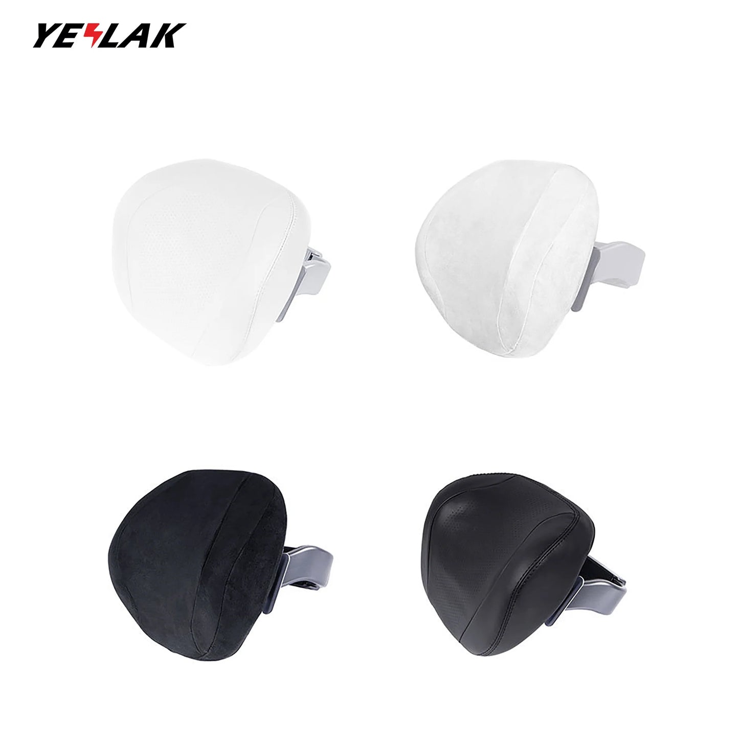 Yeslak Multifunktionale & Verstellbare Kopfstütze – Tesla Model S / 3 / X / Y bei EV Motion Shop
