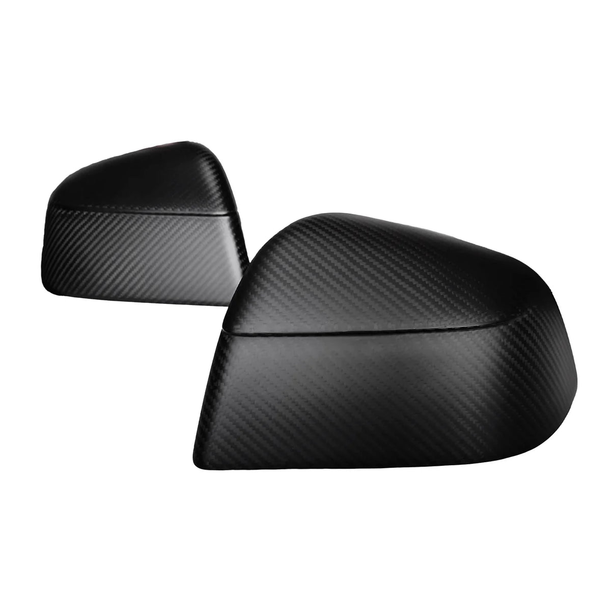 Yeslak Carbon Spiegelkappen | Glossy | Matt – Tesla Model Y / Juniper bei EV Motion Shop