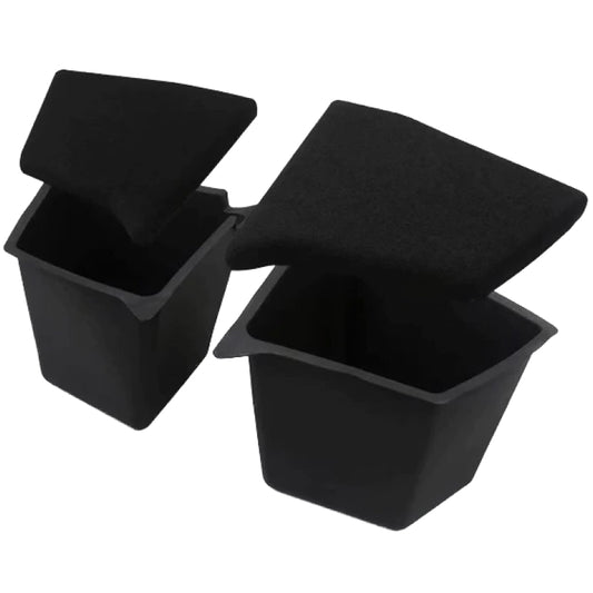 Kofferraum Organizer hinterer Trunk Staufächer mit Deckel (2er Set) für Tesla Model Y bei EV Motion Shop