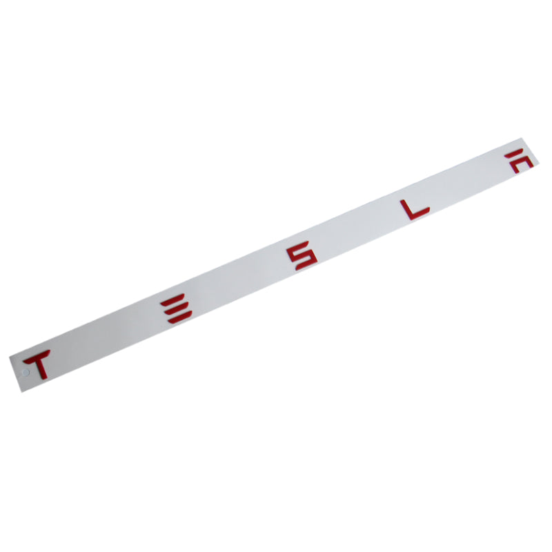 Script Logo Schriftzug für Kofferraumdeckel (Schwarz / Silber / Rot ) für Tesla Model 3 / Y bei EV Motion Shop