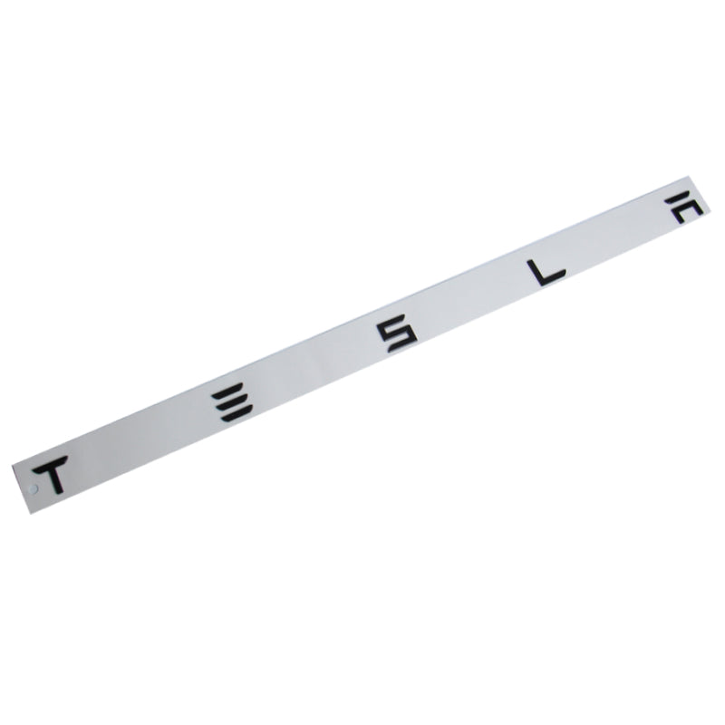 Script Logo Schriftzug für Kofferraumdeckel (Schwarz / Silber / Rot ) für Tesla Model 3 / Y bei EV Motion Shop