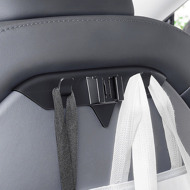 Yeslak Rücksitz Telefon & Tablet Halterung mit Haken – Tesla Model S / 3 / X / Y bei EV Motion Shop