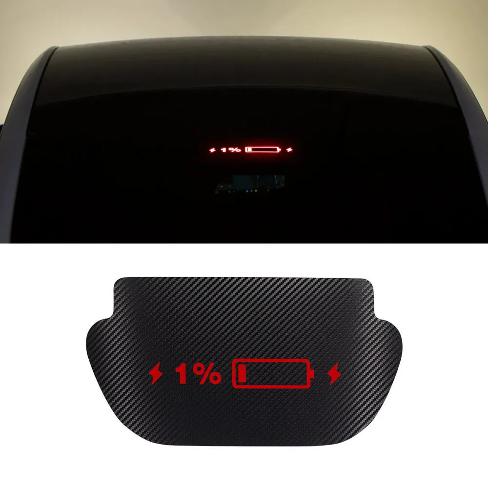 Tes Studio Hochmontierte Lampenverzierung – Tesla Model 3 / Y / Highland / Juniper