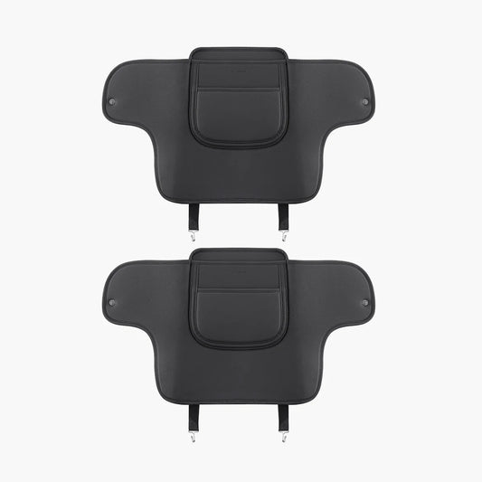 TPARTS Dossiers de siège anti-coups de pied en cuir pour Tesla modèle S/X