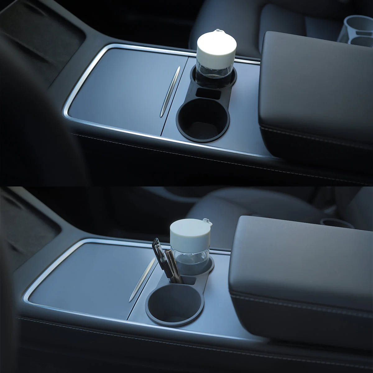 TPARTS Getränke Becher Cupholder aus Silikon für Tesla Model 3 / Y bei EV Motion Shop