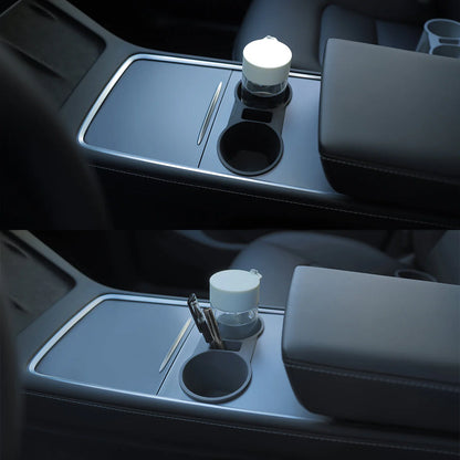 TPARTS Getränke Becher Cupholder aus Silikon für Tesla Model 3 / Y bei EV Motion Shop