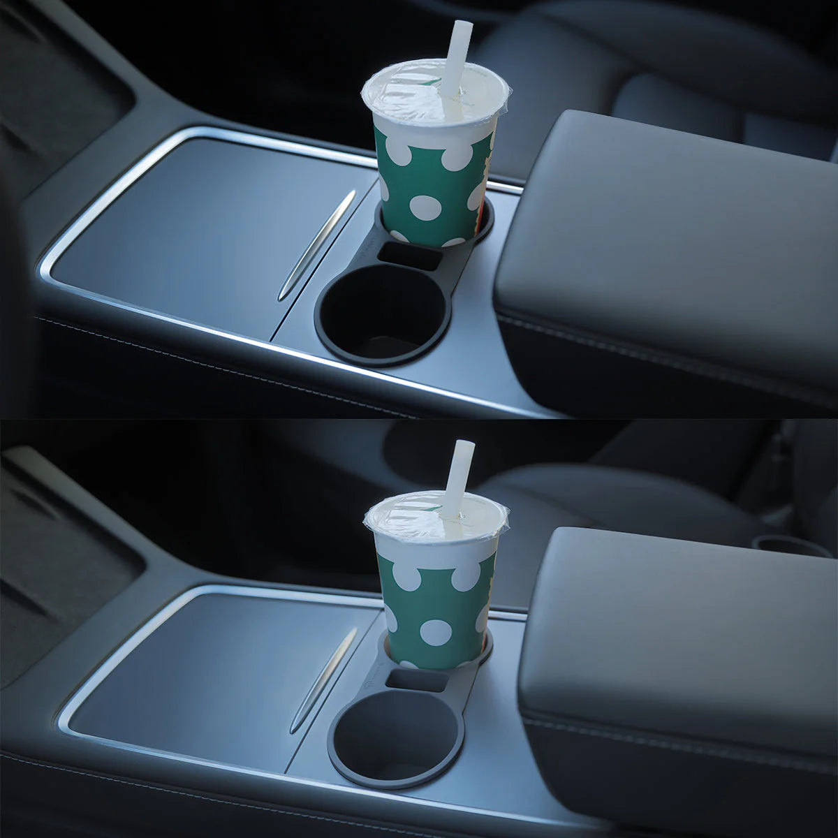 TPARTS Getränke Becher Cupholder aus Silikon für Tesla Model 3 / Y bei EV Motion Shop