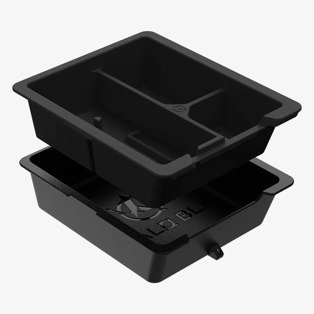 HALOBLK Mittelkonsolen Organizer Box für Tesla Model 3 / Y / Highland bei EV Motion Shop