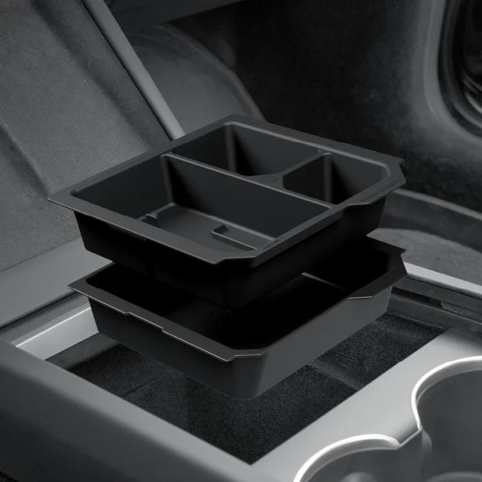 HALOBLK Mittelkonsolen Organizer Set für Tesla Model 3 (2024) Highland bei EV Motion Shop