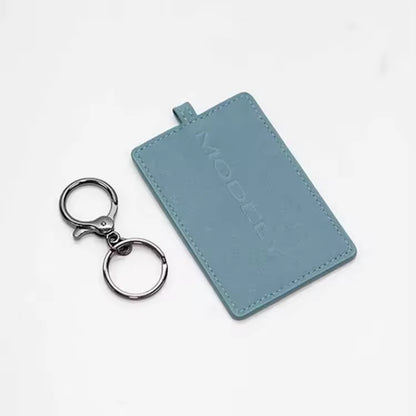 Étui pour cartes de clé en simili cuir EV Motion pour Tesla modèle 3