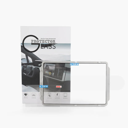 Protector de pantalla de cristal blindado TPARTS para el Model 3 (2024) Highland