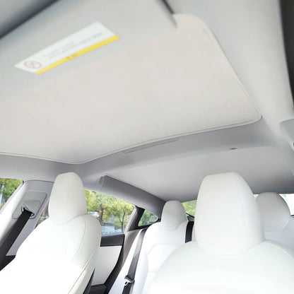 TPARTS Ice Velvet Panorama Glasdach Sonnenschutz – Tesla Model 3 Highland bei EV Motion Shop