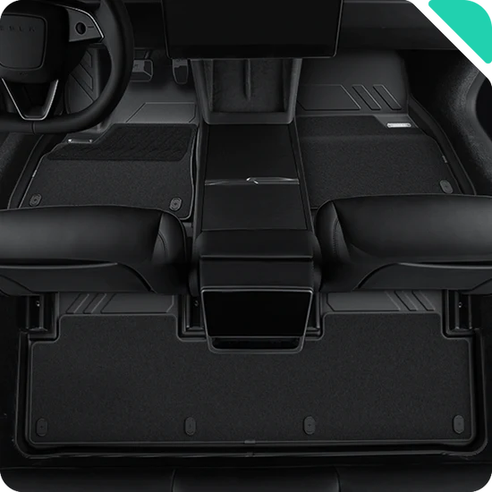 HALOBLK Fußmatten und Kofferraummatten Set für Tesla Model 3 (2024) Highland bei EV Motion Shop
