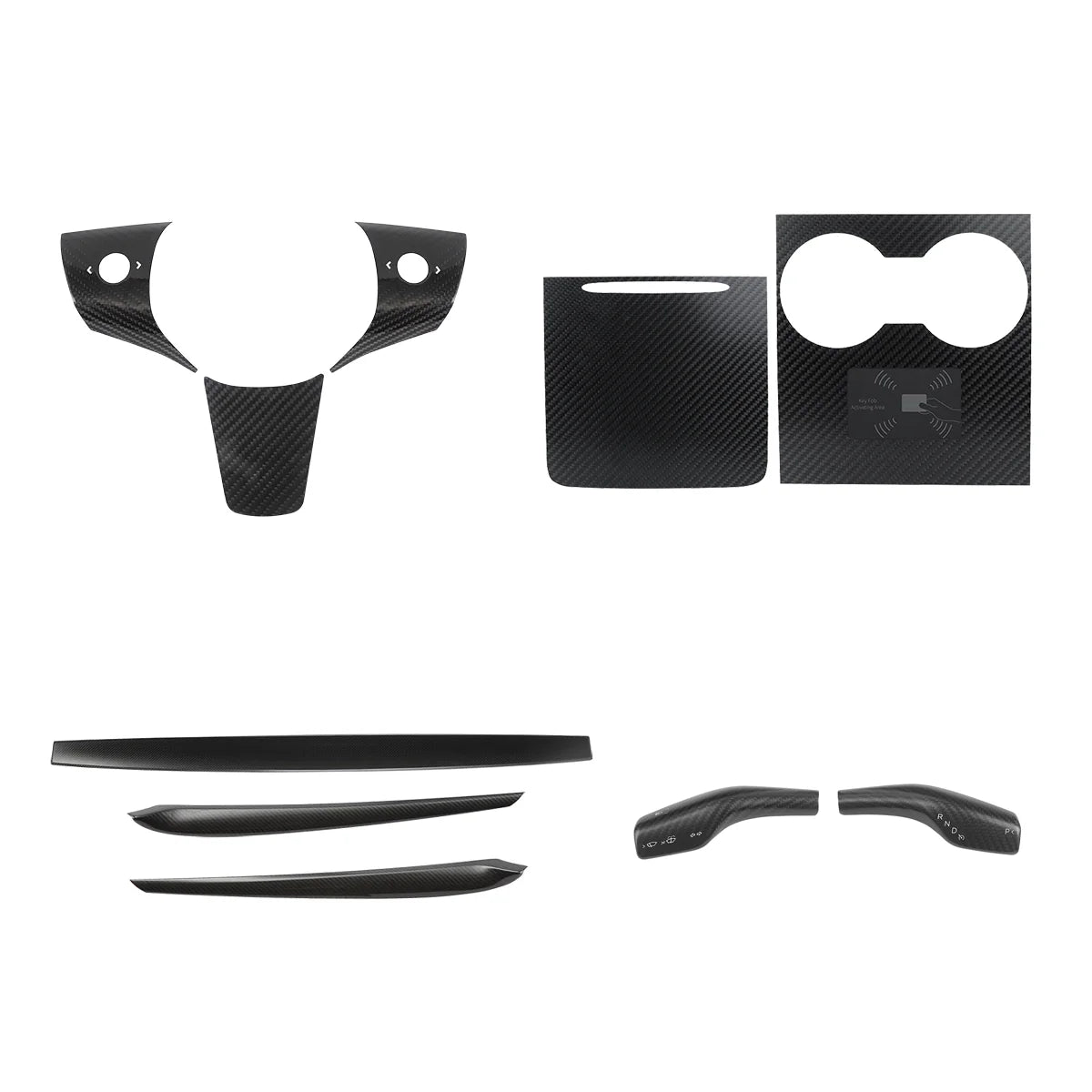 TPARTS Carbon Interior Bundle für Tesla Model 3 / Y bei EV Motion Shop