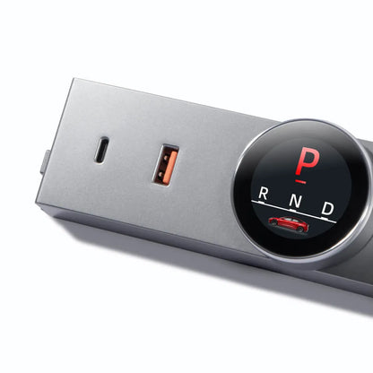 Tesstudio Smart Drehbare Schalt Knob mit Lade Dock für Tesla Model 3 (2024) Highland bei EV Motion Shop