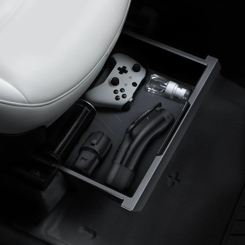 HALOBLK Sitzablage Organizer für Tesla Model Y bei EV Motion Shop