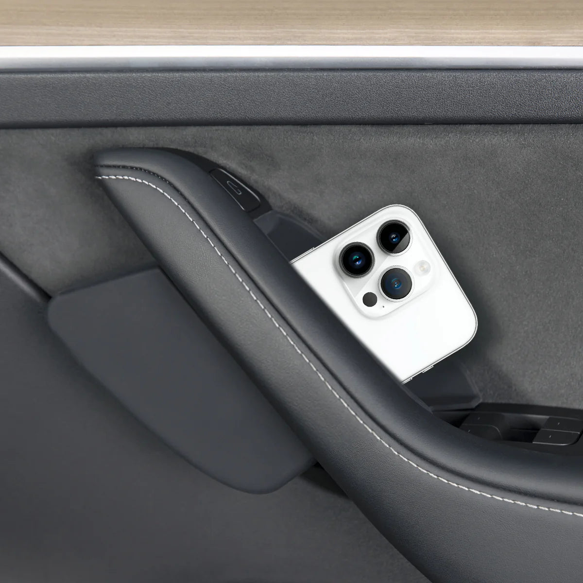 TPARTS Silikon Türgriff Staufach für Tesla Model 3 / Y bei EV Motion Shop