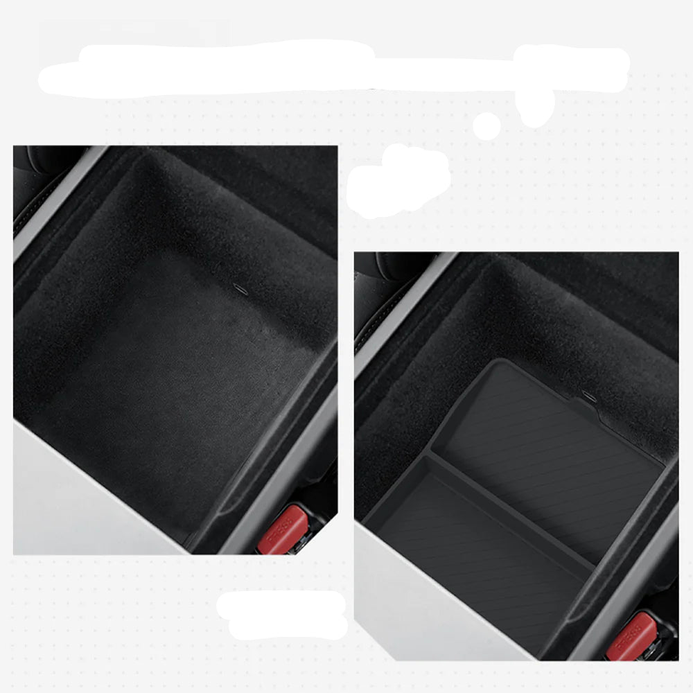 Yeslak Silikon Armlehnen Bodeneinlage – Tesla Model Y Juniper Standard bei EV Motion Shop