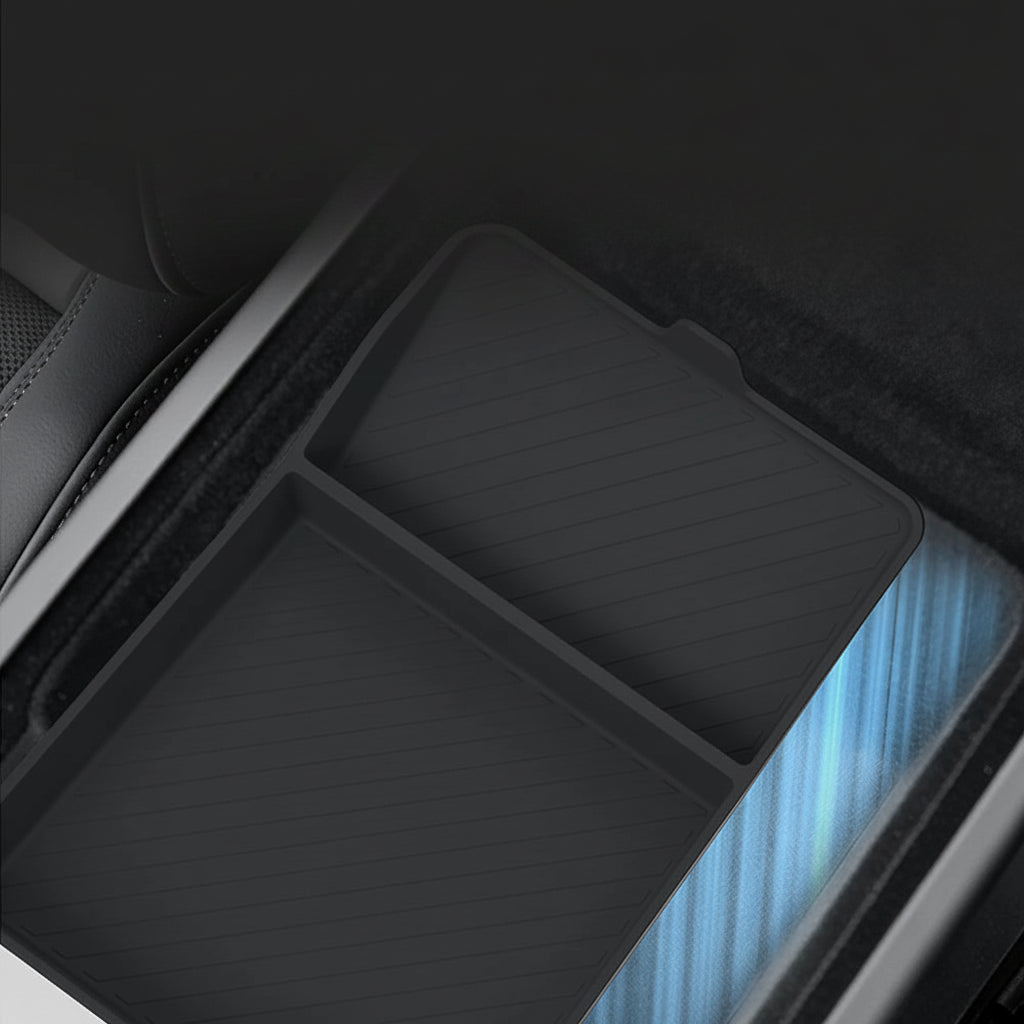 Yeslak Silikon Armlehnen Bodeneinlage – Tesla Model Y Juniper Standard bei EV Motion Shop