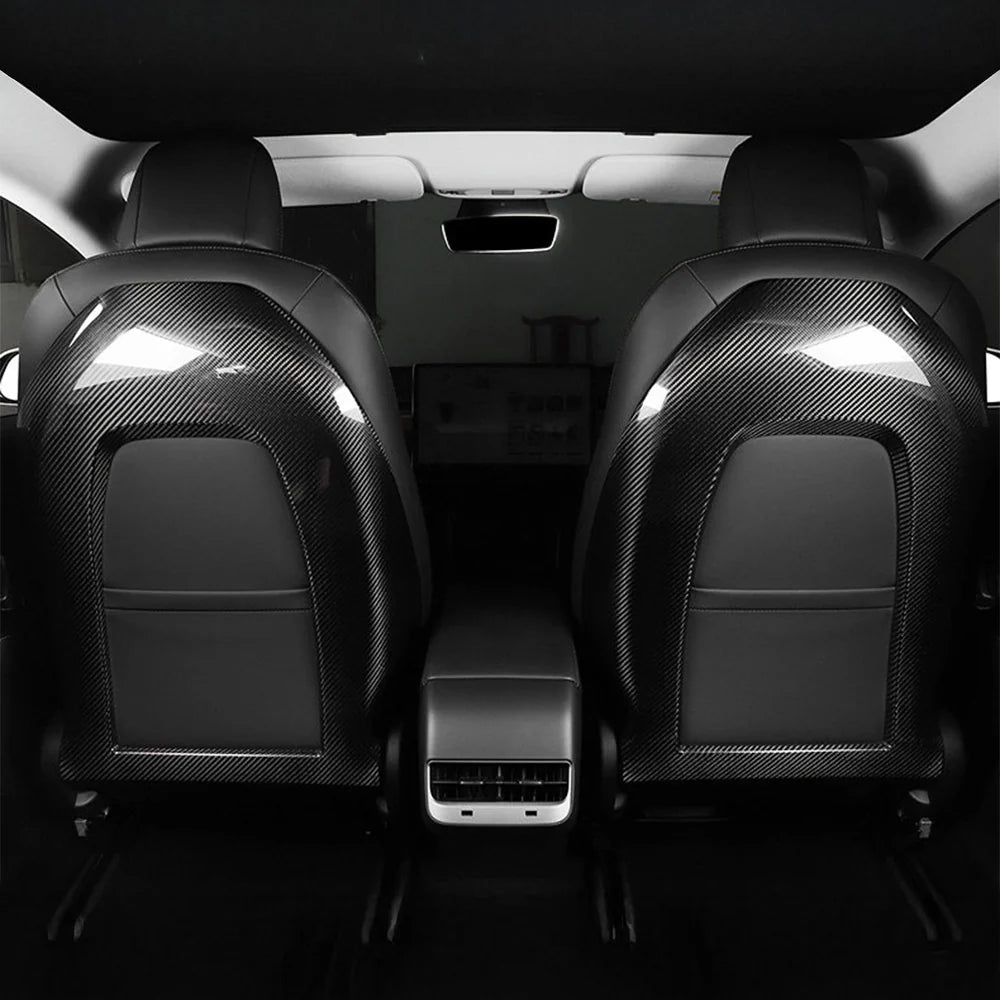 Yeslak Premium Carbon Sitzrücken Cover bei EV Motion Shop