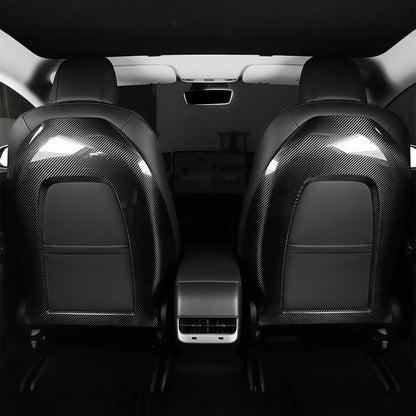 Yeslak Premium Carbon Sitzrücken Cover bei EV Motion Shop