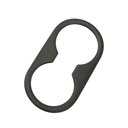 Yeslak Carbon Rücksitz Cupholder Cover – Tesla Model 3 / Y