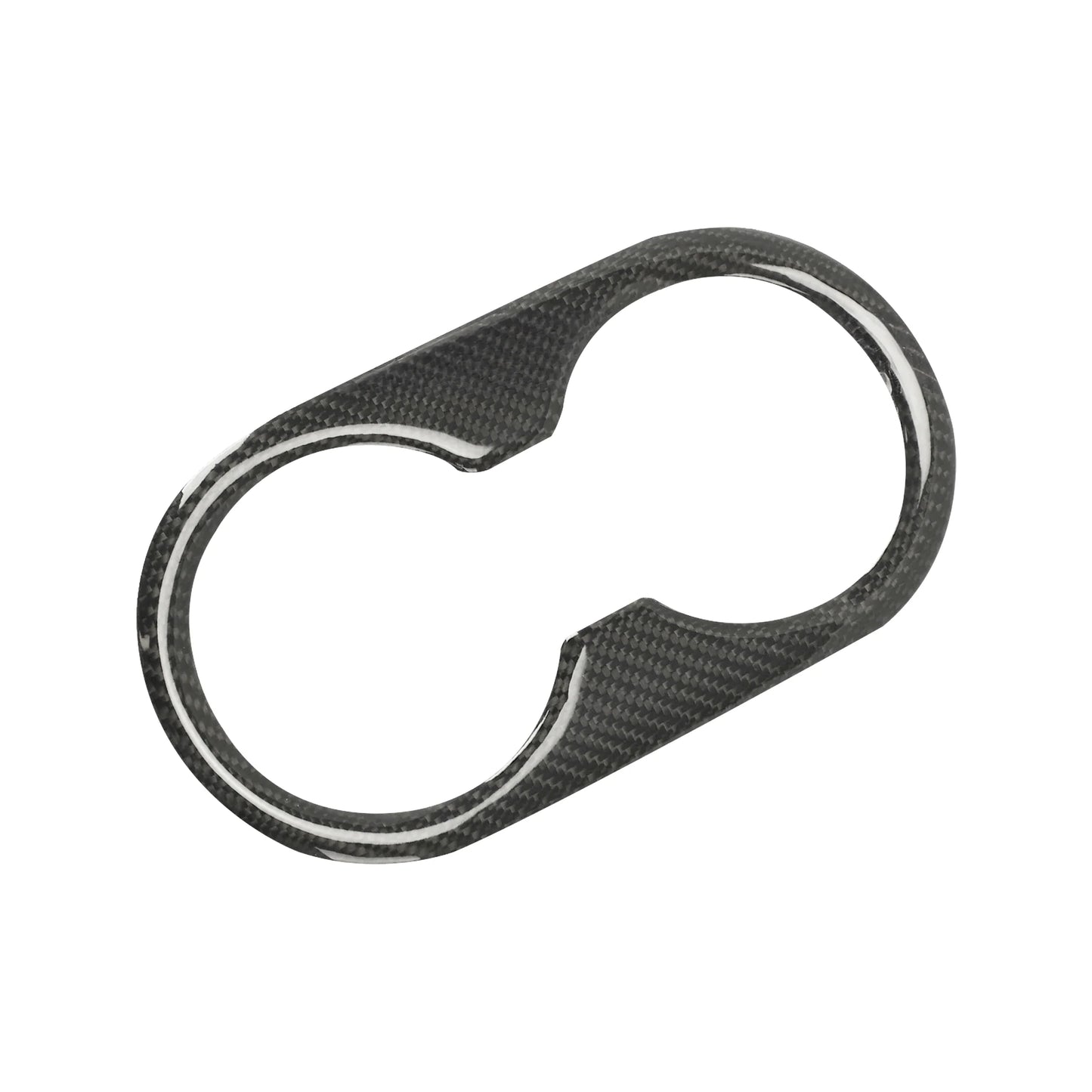 Yeslak Carbon Rücksitz Cupholder Cover – Tesla Model 3 / Y