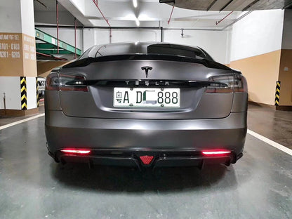 CMST Carbon Heckdiffusor (3 Stück) für Tesla Model S (2016-2019) bei EV Motion Shop