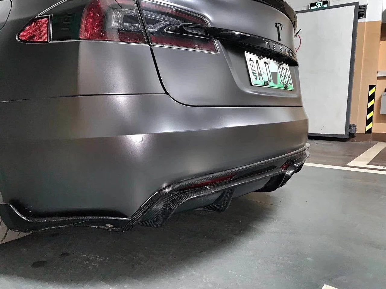 CMST Carbon Heckdiffusor (3 Stück) für Tesla Model S (2016-2019) bei EV Motion Shop