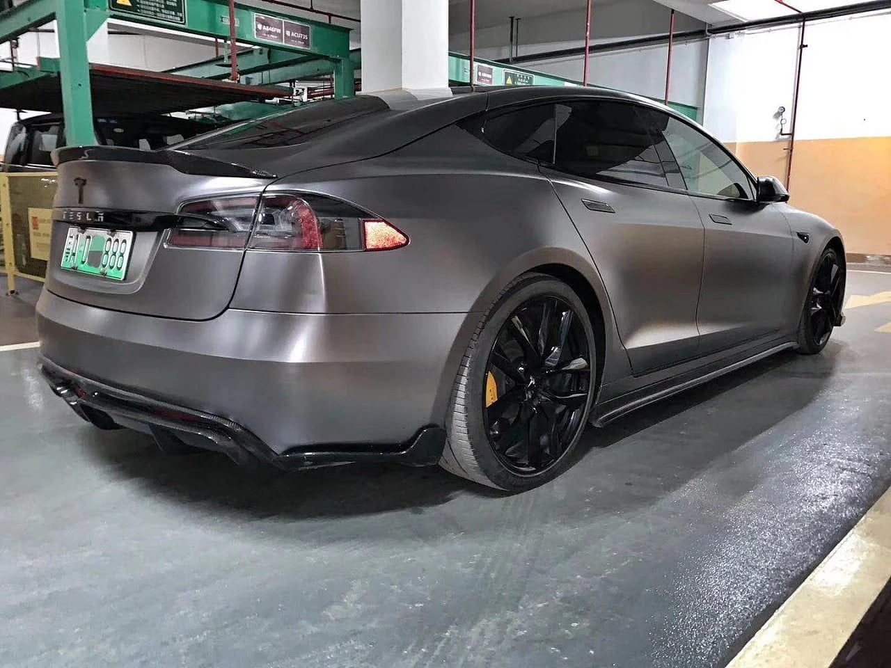 CMST Carbon Heckdiffusor (3 Stk) für Tesla Model S (2016-2019) bei EV Motion Shop