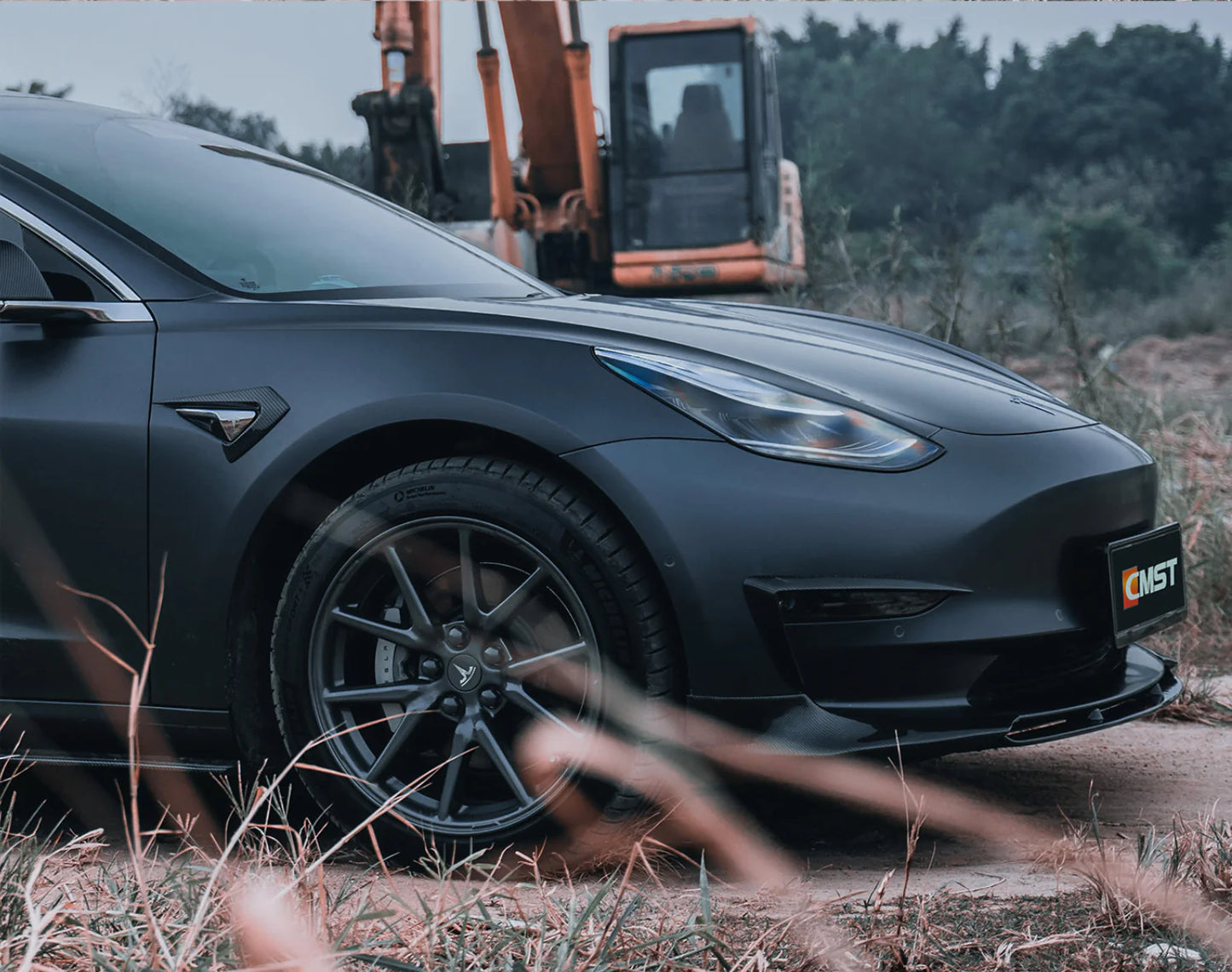 CMST Carbon Kohlefaser Full Body Kit (Style A) für Tesla Model 3 bei EV Motion Shop