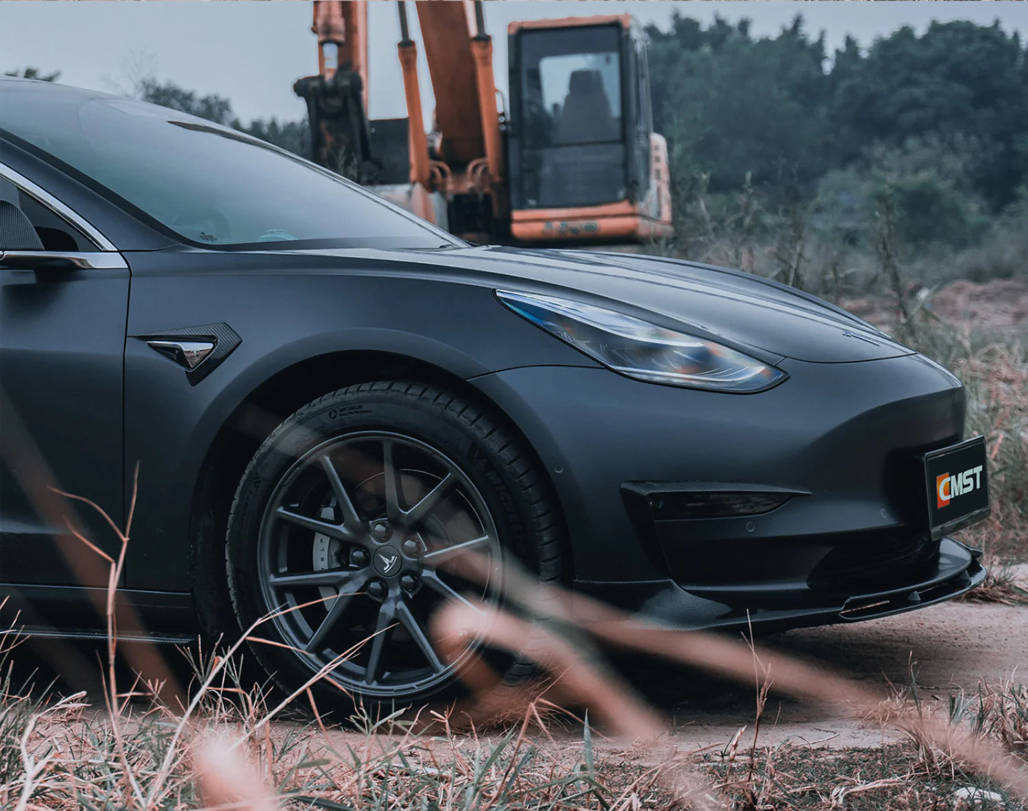 CMST Carbon Kohlefaser Full Body Kit (Style A) für Tesla Model 3 bei EV Motion Shop