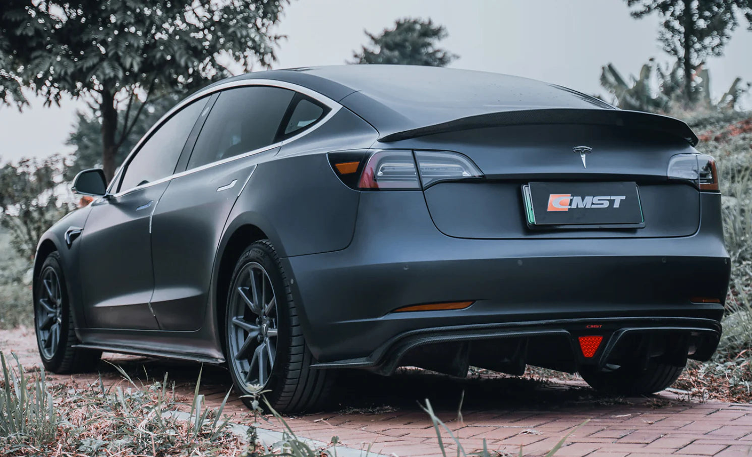 CMST Carbon Kohlefaser Full Body Kit (Style A) für Tesla Model 3 bei EV Motion Shop