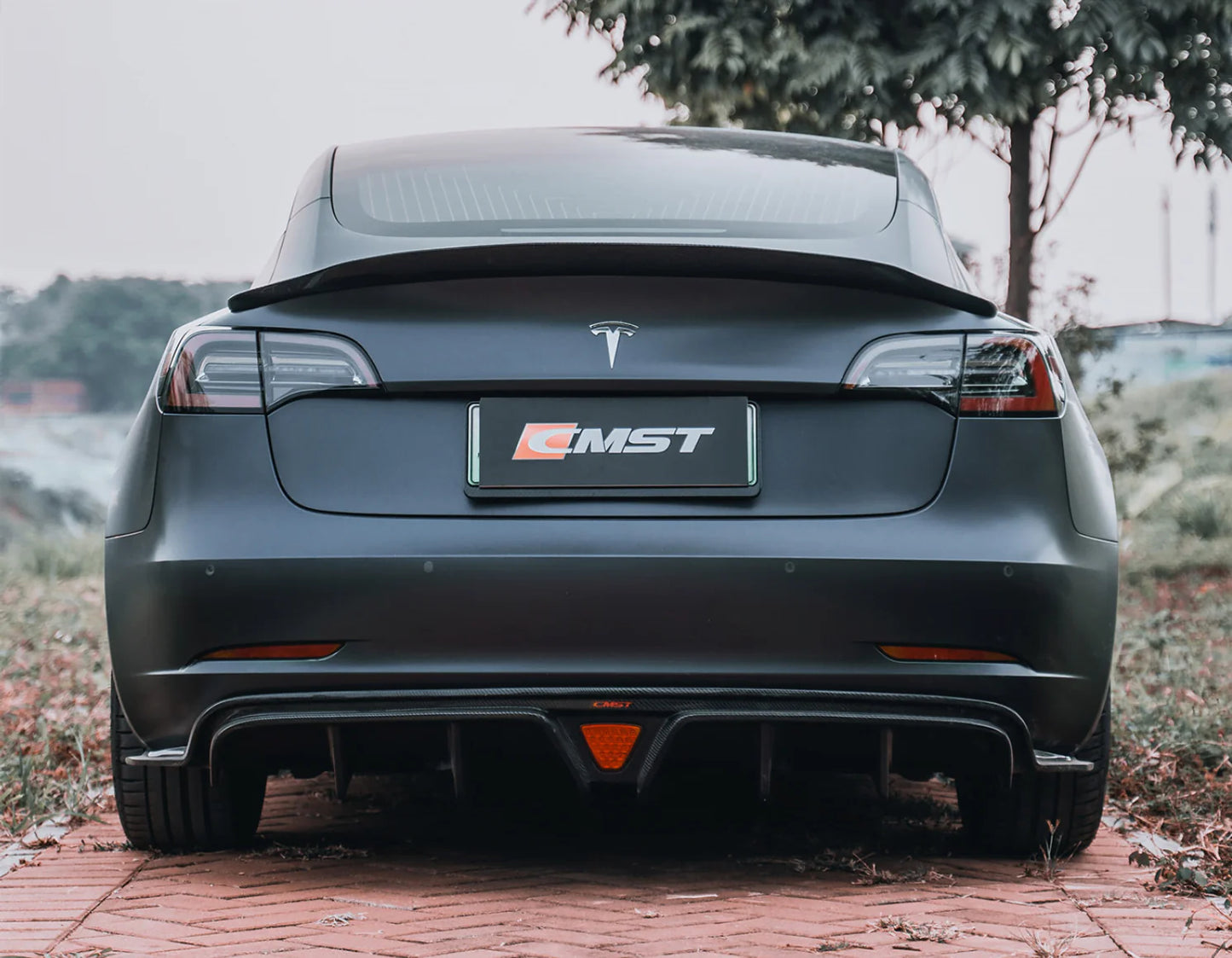 CMST Carbon Kohlefaser Full Body Kit (Style A) für Tesla Model 3 bei EV Motion Shop