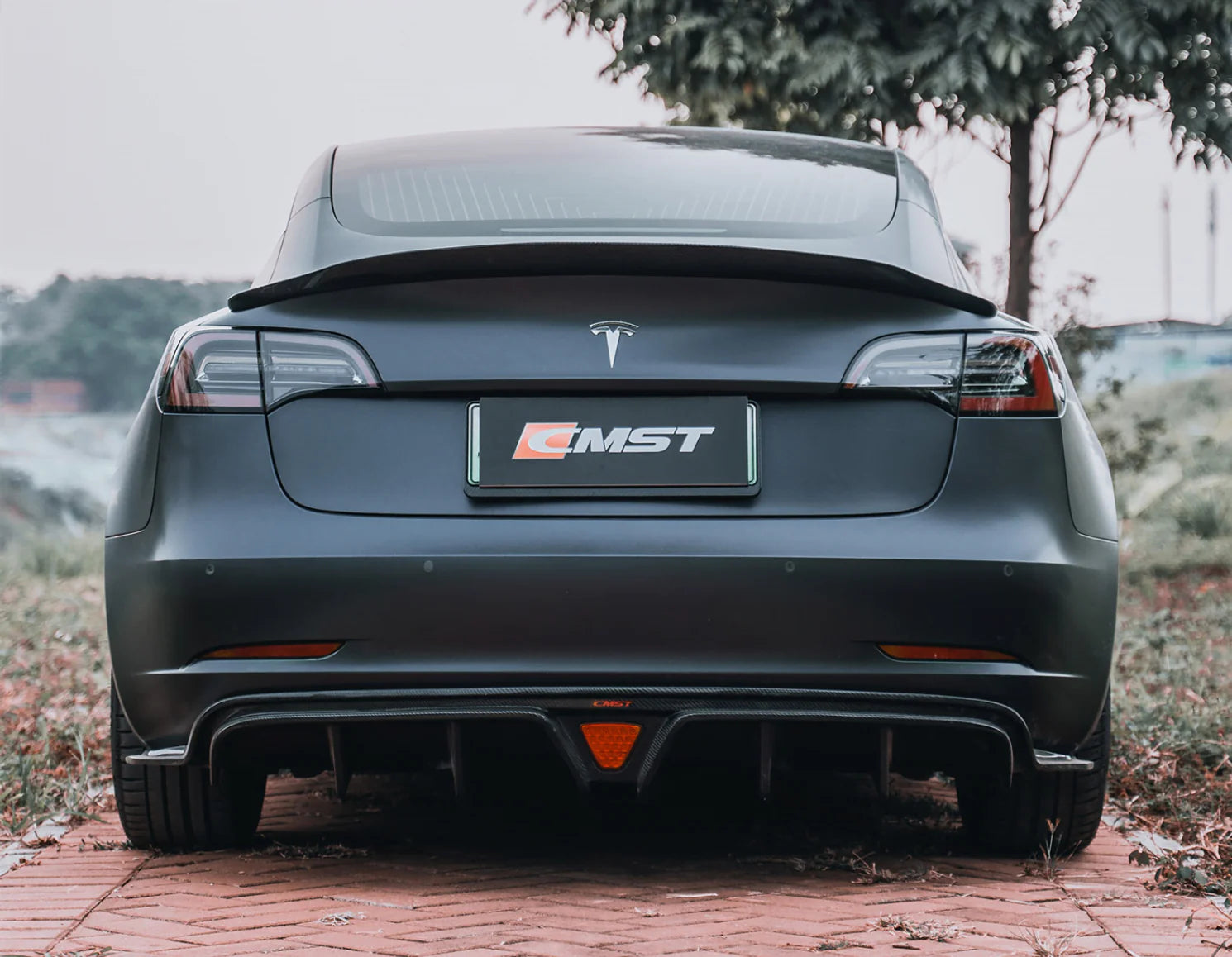 CMST Carbon Kohlefaser Full Body Kit (Style A) für Tesla Model 3 bei EV Motion Shop