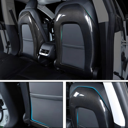 Yeslak Premium Carbon Sitzrücken Cover bei EV Motion Shop