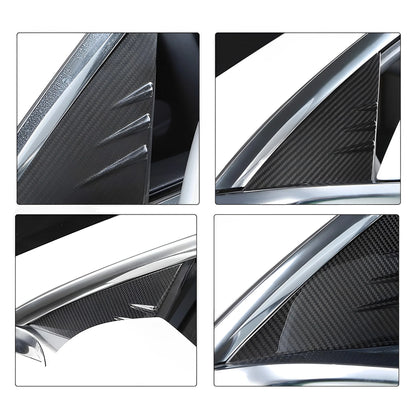 Yeslak Carbon A-Säulen Cover – Tesla Model 3 / Y / Highland / Juniper bei EV Motion Shop