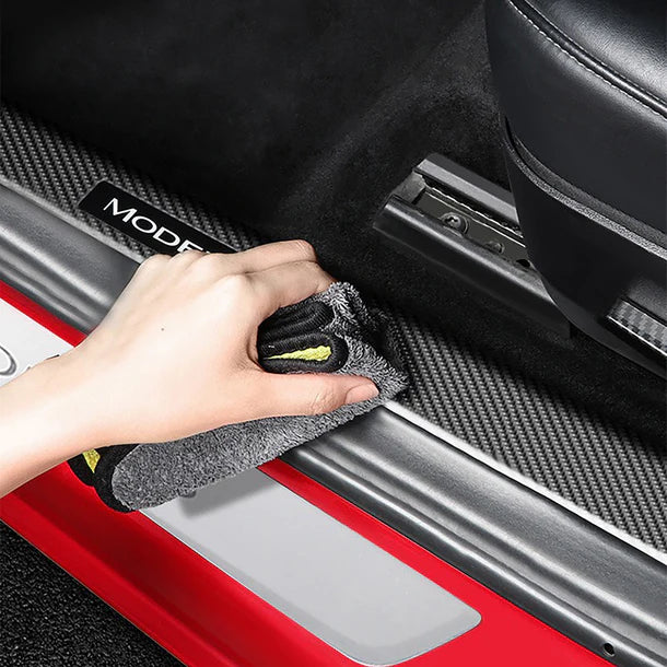 Yeslak Carbon Türschweller Schutz – Tesla Model 3 / Y (Pre-Facelift) bei EV Motion Shop