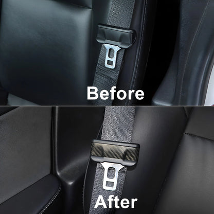 Yeslak Carbon Sicherheitsgurt Cover – Tesla Model 3 / Y / Highland / Juniper