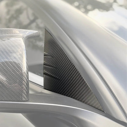 Yeslak Carbon A-Säulen Cover – Tesla Model 3 / Y / Highland / Juniper bei EV Motion Shop