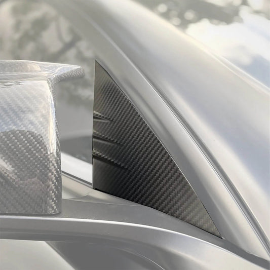 Yeslak Carbon A-Säulen Cover – Tesla Model 3 / Y / Highland / Juniper bei EV Motion Shop