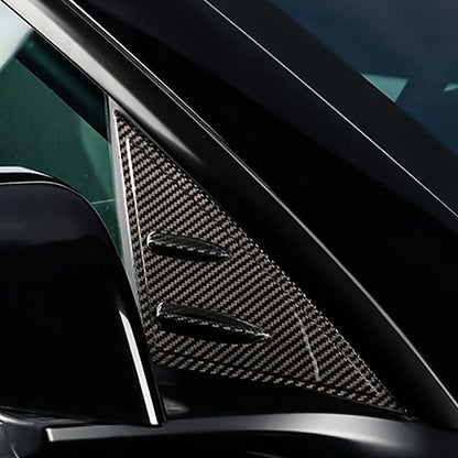 Yeslak Carbon A-Säulen Cover – Tesla Model 3 / Y / Highland / Juniper bei EV Motion Shop