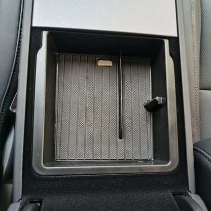 Yeslak Armlehnen Organizer Ablagebox Set – Tesla Model Y Standard bei EV Motion Shop
