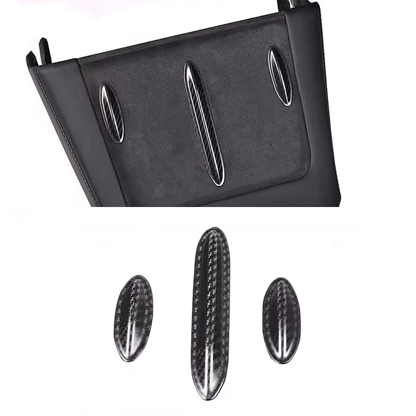 Yeslak Premium Carbon Ladeschalenverkleidung – Tesla Model 3 / Y bei EV Motion Shop