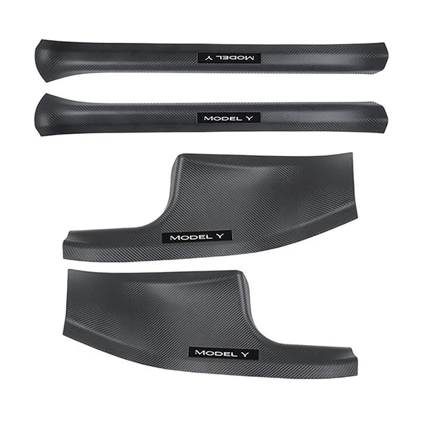Yeslak Carbon Türschweller Schutz – Tesla Model 3 / Y (Pre-Facelift) bei EV Motion Shop