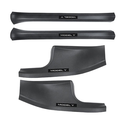 Yeslak Carbon Türschweller Schutz – Tesla Model 3 / Y (Pre-Facelift) bei EV Motion Shop
