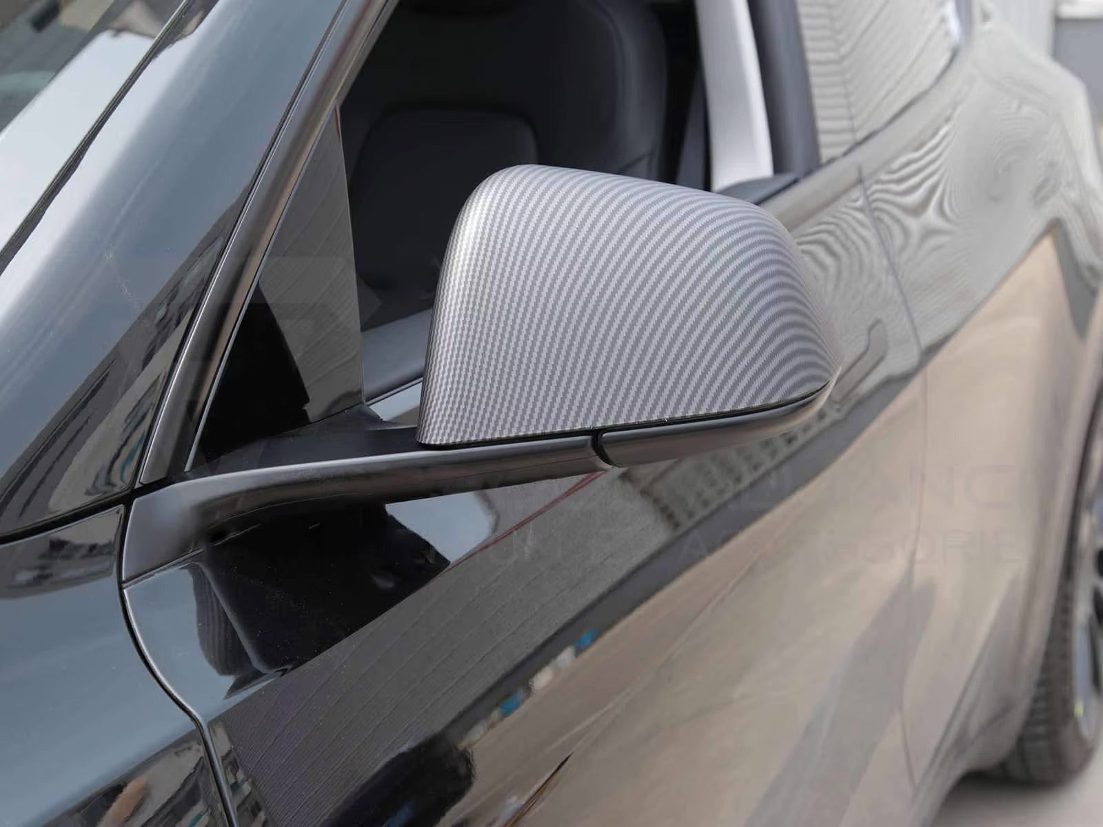 EV Motion ABS Aussenspiegel Cover – Tesla Model 3 / Y Highland bei EV Motion Shop